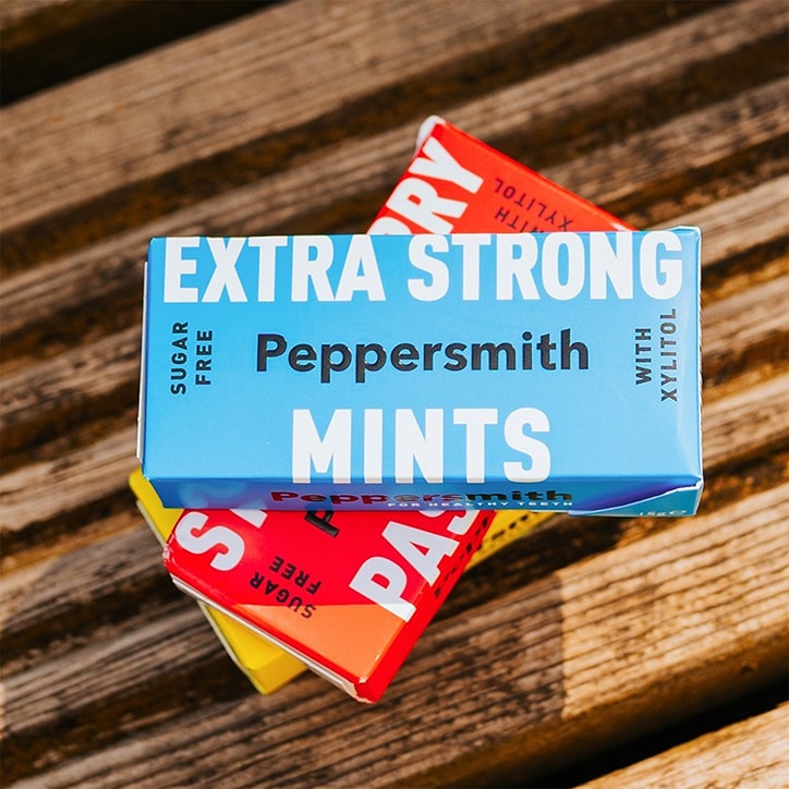 Peppersmith Sugar Free Extra Strong Mints 15g